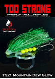 Ice Strong Outdoors - Too Strong Premium Trolling Flies - Fully Rigged - NEW MAY 2026 Colors Released!