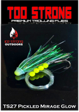 Ice Strong Outdoors - Too Strong Premium Trolling Flies - Fully Rigged - NEW MAY 2026 Colors Released!