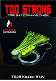 Ice Strong Outdoors - Too Strong Premium Trolling Flies - Fully Rigged - NEW MAY 2026 Colors Released!