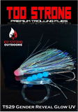 Ice Strong Outdoors - Too Strong Premium Trolling Flies - Fully Rigged - NEW MAY 2026 Colors Released!