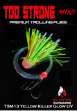 Ice Strong Outdoors - Too Strong Premium Trolling MINI Flies Fully Rigged - NEW 2026 Colors Released!