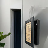 Ten Commandments Religious Gun Concealment Furniture - Handcrafted Hidden Gun Storage Wall Decor - Hidden Gun Shelf with Magnetic Lock for Quick Access - Made in the USA