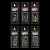 Ice Strong Outdoors - Terminal Tackle - Glow Resin Hooks 5 Pack – VMC & Mustad Options (3 Sizes Available)