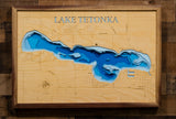 Lake Tetonka in Le Sueur County, Minnesota