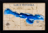 Lake Tetonka in Le Sueur County, Minnesota