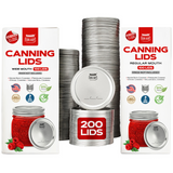FORJARS® Fall Set – 200 Lids + FREE Jar Opener