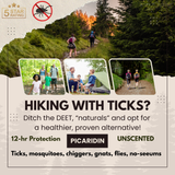 Insect Repellent, Picaridin, Unscented Mistosol + Refill Combo