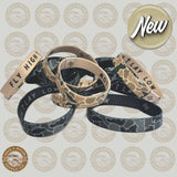 Fly High Lay Low Camo Bracelet Black