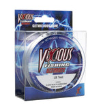 Vicious Ultimate Clear-Blue Fluorescent Mono - 10 Lb Test
