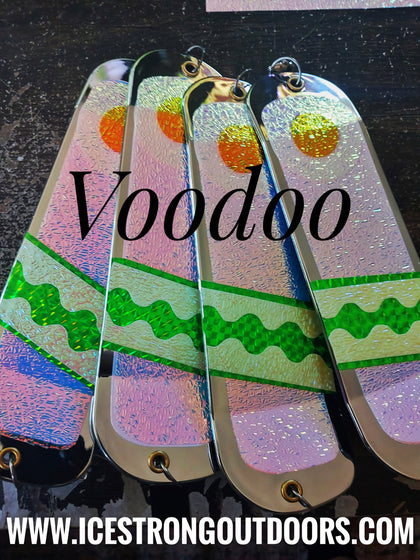Ice Strong Outdoors - 8.5" Dual Fin Flasher Series - VOODOO Launch July 17 2026!