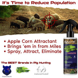 Realtree Fatal Attraction Warhawg Wild Hog Attractant – Apple Corn 16oz