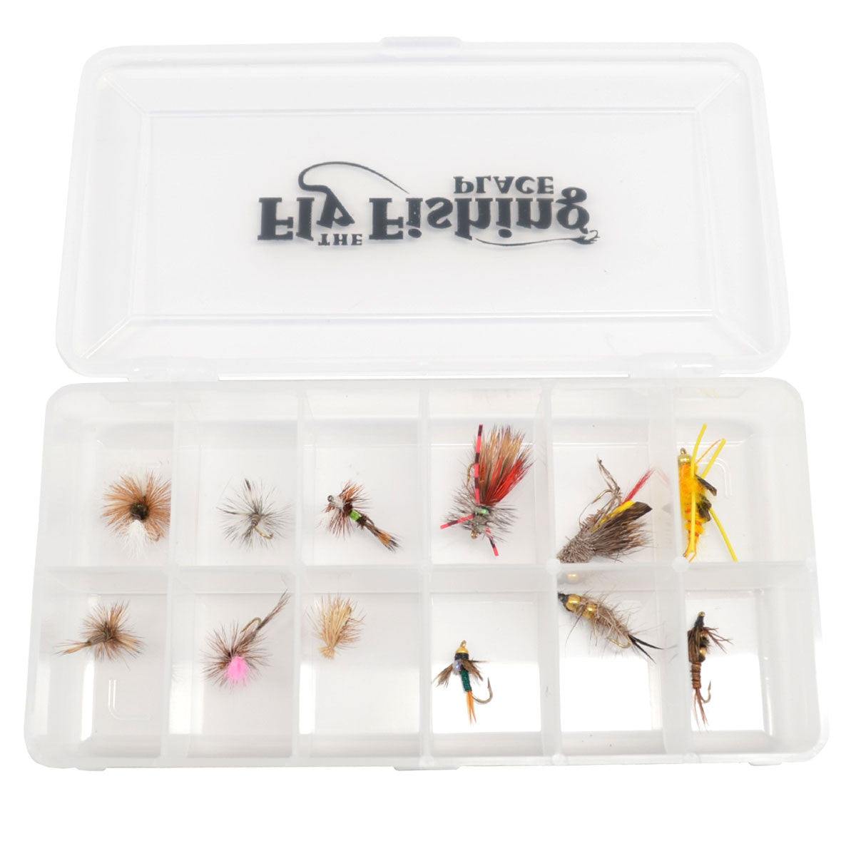 Trout Fly Assortment - Essential Western Dry and Nymph Fly Fishing Fli ...
