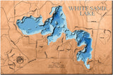 White Sand Lake in Vilas County, Wisconsin