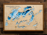 Whitefish Chain of Lakes in Crow Wing County, Minnesota
