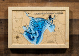 Winnibigoshish Lake in Cass County, Minnesota