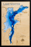 Lake Winter in Sawyer County, Wisconsin
