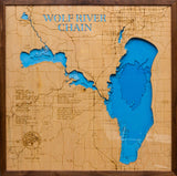 Winnebago Chain/Wolf River Chain Lake in Unknown County, wi