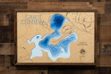 Lake Zumbra in Carver County, Minnesota