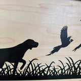 Pointer Dog Pheasant Hunting Concealment Furniture Hidden Gun Storage Concealed Shelf