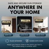 Mountain Scene Concealed Gun Storage Coat, Key, Bag Storage