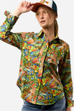 Boho Bass Tunic Fishing Shirt