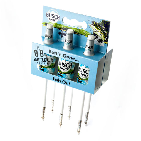 best fishing gear brands Busch Light Fishing Bobbers 6 Pack Gift Set