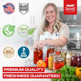 100 Wide Mouth Canning Lids