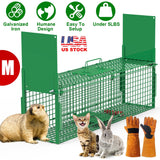 40in Live Animal Trap Cage - Humane Catch & Release