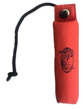 HuntEmUp Hunting Dog Training Equipment -  4 pc Canvas Bumpers With Throw Ropes + Dead Fowl Mallard Dummy +  Mesh Bumper Bag