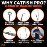 Double Offset Circle Hooks 7/0 - Value Pack
