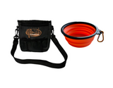 HuntEmUp Ultimate Training Treat Pouch with Collapsable Water Bowl