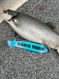 Ice Strong Outdoors - 12" Chrome JUDY or PERSONALIZED Dual Fin Fishblade!