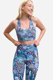 Enchanted Grayling High-Waisted Leggings