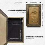 Hidden Gun Storage Every Family Story Concealed Shelf, Hidden Gun Safe, Concealment Furniture, Discreet Home Self Defense Storage, Handmade in the USA