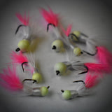 WHITE/PINK TUNGSTEN AKUA JIG FLARE