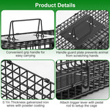 40in Live Animal Trap Cage - Humane Catch & Release