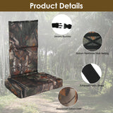 Foldable Tree Stand Seat Replacement Camouflage Waterproof Oxford Cloth Hunting Treestand Seat Cushion For Hunting Climber Deer Ladder