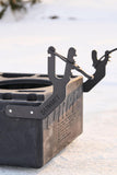 Sonar Sled Auger Rack