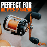 Fishing for Fun Round Baitcaster Reel