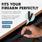 Birds in a Tree Large Gun Concealment Decor - Handcrafted Wooden Gun Cabinets - Gun Shelf Hidden Storage for Rifles, Shotguns, & Handguns - Quick Access Hidden Wall Safe