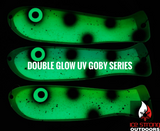 Ice Strong Outdoors - 10" Painted Glow UV Dual Fin Fishblades RESTOCKED JUNE 3, 2026