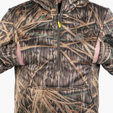 Catahoula 1/2 Zip Hoodie | Mens - Mossy Oak Original Shadowgrass