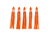 4.5" Hoochie Skirts - 5 Pack