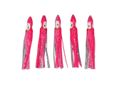 4.5" Hoochie Skirts - 5 Pack