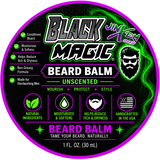 Black Magic Unscented Beard Balm