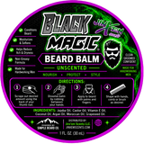 Black Magic Unscented Beard Balm