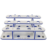 Made in the USA Fishing Rod Rack | 12 Pole Waterproof Wash-down | Dock, Garage, Boat, Storage