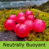 Mercurial Bead - Neutrally Buoyant - Cherry Bomb