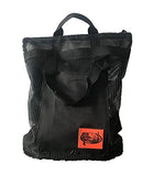 HuntEmUp Hunting Dog Training Equipment -  4 pc Canvas Bumpers With Throw Ropes + Dead Fowl Mallard Dummy +  Mesh Bumper Bag