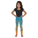 Kid Brown Trout Print Leggings (size 2T-7)